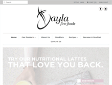 Tablet Screenshot of jaylafinefoods.co.nz